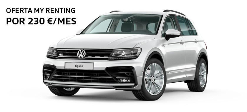 Tiguan con my renting