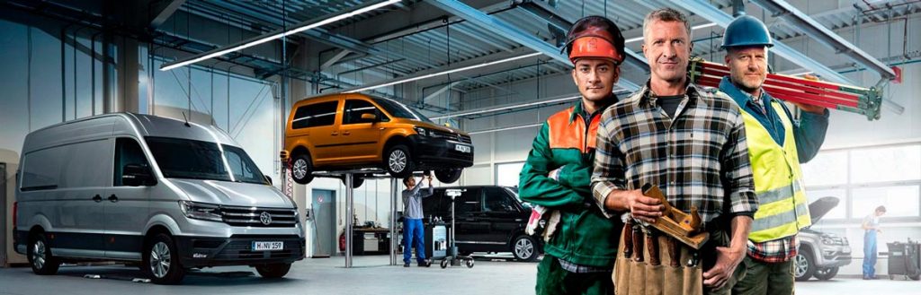 ServicePlus para vehículos comerciales Volkswagen