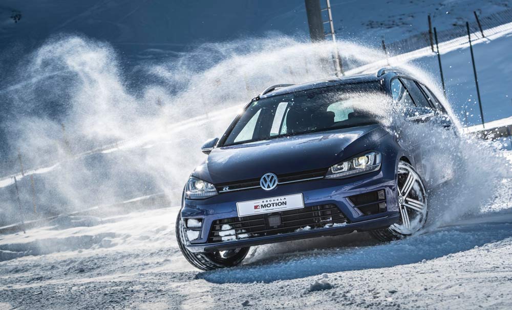 Consejos para conducir en nieve Volkswagen