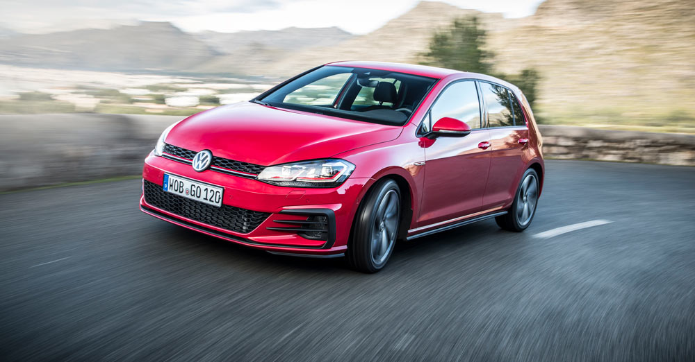 Volkswagen Golf Zaragoza rojo